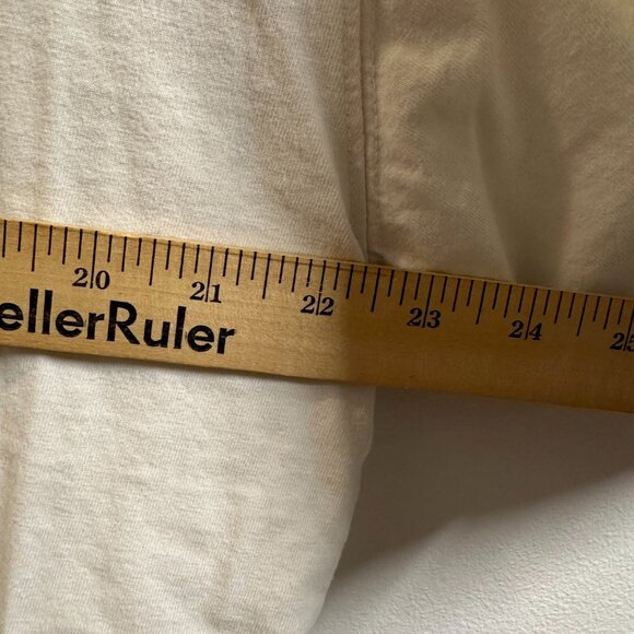 Y2K Avriex Men's Skater T-shirt White Embroidered XL Hip Hop Baggy - Picture 7 of 8